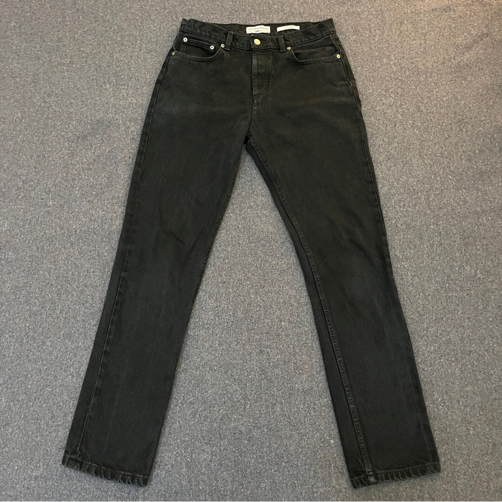 American Apparel The Slim Jeans 32 Black Denim